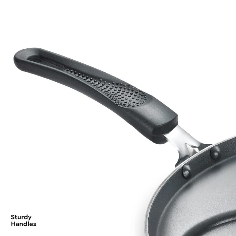 Prestige Omega Select Plus Set Dosa Tawa|Scratch & Abraison Resistant|3 Layers Metal Spoon Friendly Coating|Sturdy Handle|1 Year Warranty - Image 3