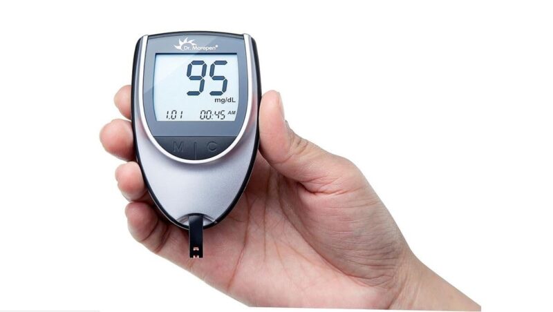 Dr. Morepen GlucoOne Blood Glucose Monitor Model BG-03 with 25 Strips - Image 7
