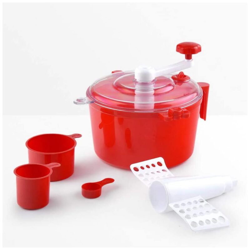 Suzec Plastic Atta Dough Maker with Beater, Chop & Churn 2 in 1 for Kitchen - Made in India (Multicolor) (2011) - Image 6