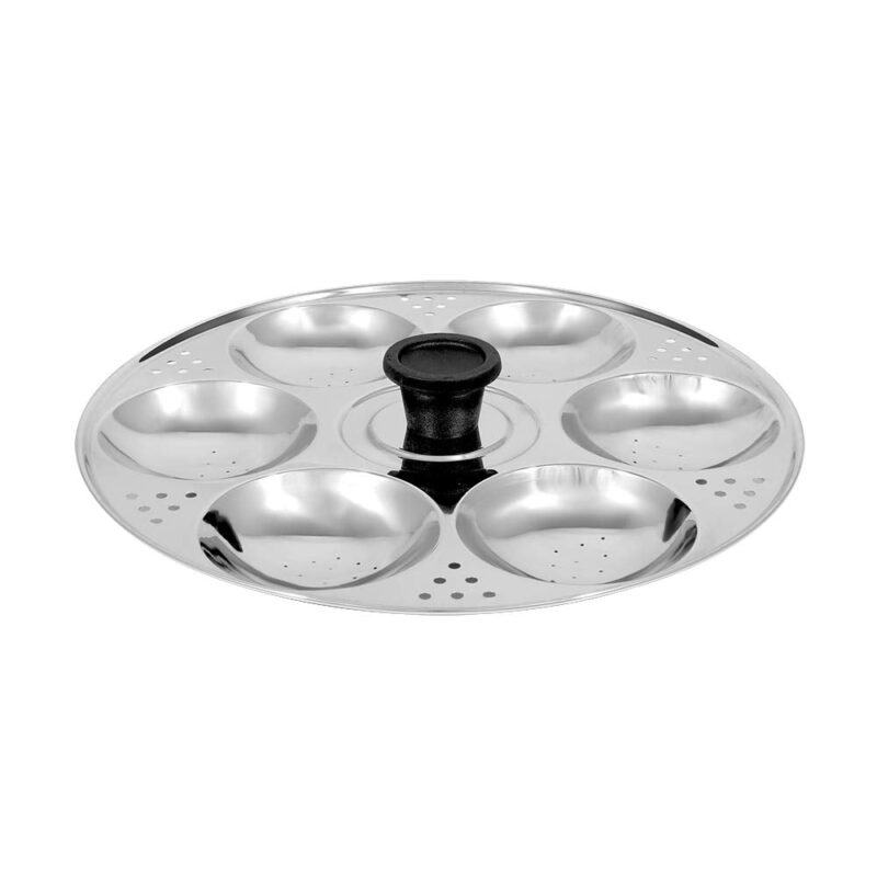 Pigeon Stainless Steel Idli|Dhokla|Momo Maker|Multi Pot|Steaming Set| 4 Plates|24 Idlies| Induction Friendly, 100% Pure & Toxin-Free - Image 5
