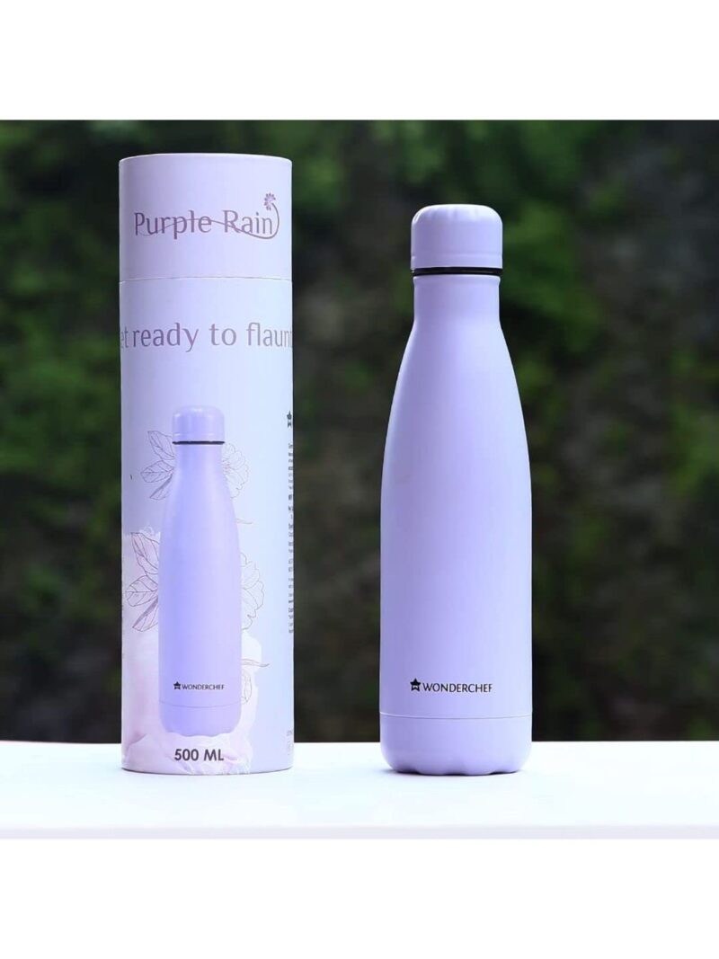 Purple Rain, 500ml, Double Wall Stainless Steel, Vacuum Insulated, Hot And Cold Flask - Image 7
