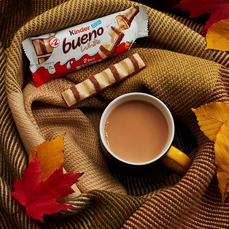 Kinder Bueno White Chocolate with Hazelnut (Pack of 3)*39g - Image 5