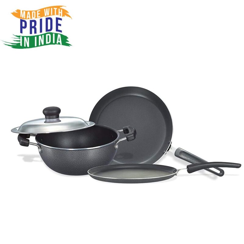Prestige Omega Select Plus Non-Stick BYK Set, 3-Pieces, Gas-stove compatible only - Image 7