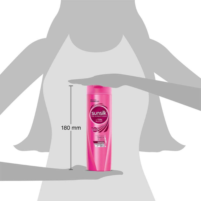 Sunsilk Shampoo Pink, Pack Of 2 - Image 3