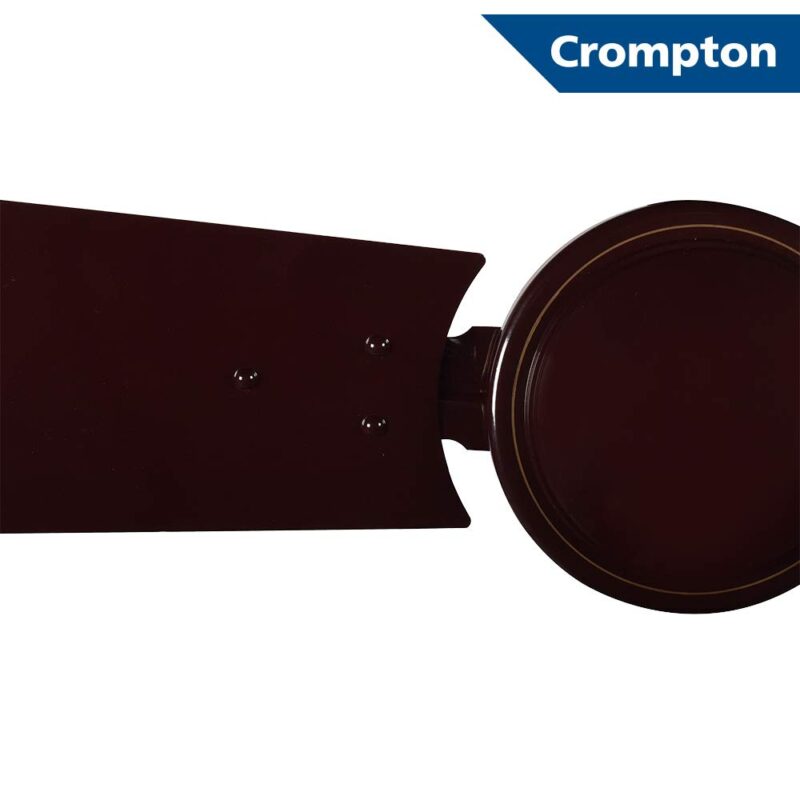 Crompton Cool Breeze 600 mm (24 inch) Anti Rust Small Ceiling Fan (Lustre Brown) - Image 6