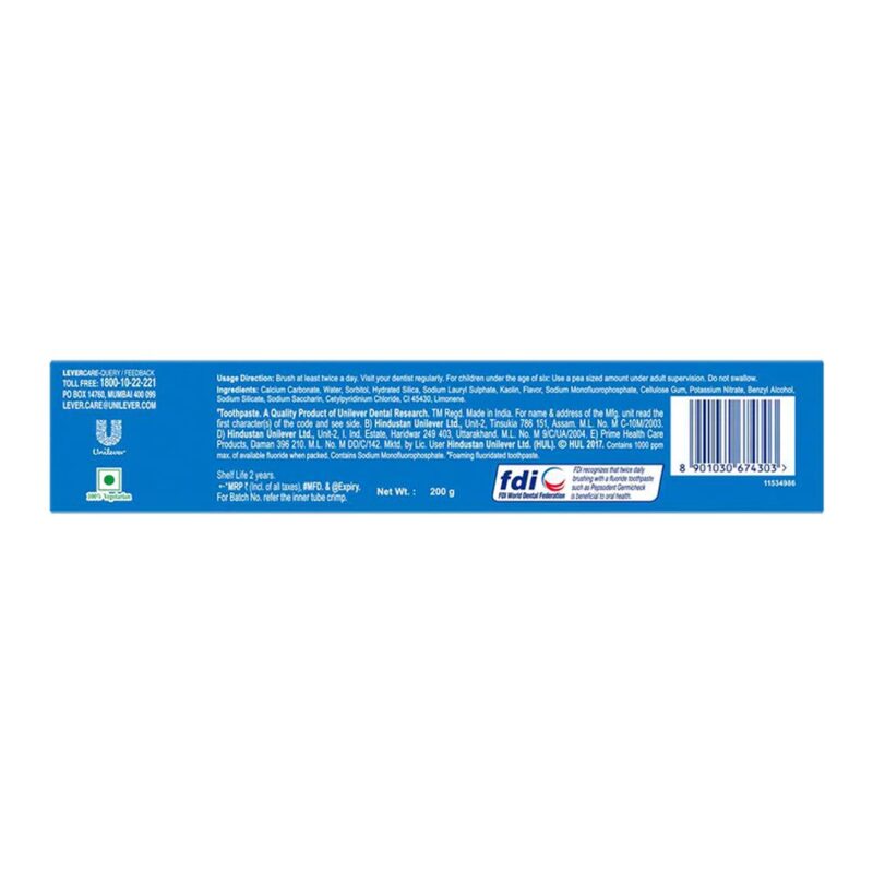 Pepsodent Germicheck 8 Actions, Whole Mouth Toothpaste With Anti-Germ Formula, Clove And Neem Oil, 200 g - Image 6