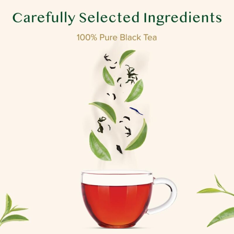 VAHDAM, Darjeeling Summer Black Tea - 15 Black Tea Bags | Pure Darjeeling Tea in Pyramid Shaped Tea Bags -30g - Image 9