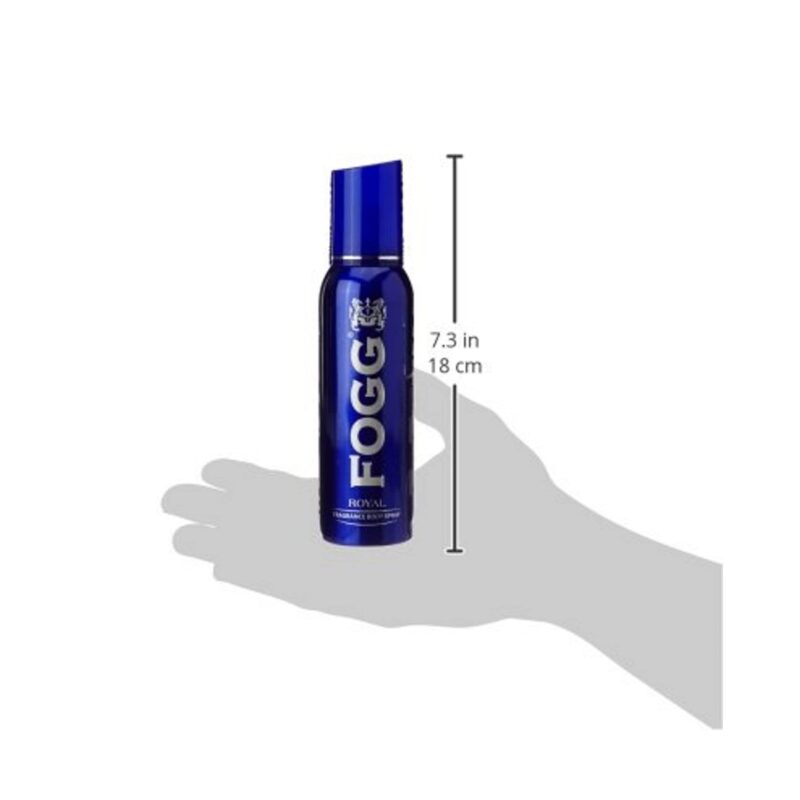 4x FOGG Royal No Gas Deodorant For Men, Long-Lasting Perfume Body Spray, 150 Ml each - Pack of 4 - Image 3