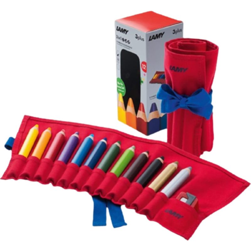 Lamy 3 Plus Coloured Pencils - Pack of 12 Shades