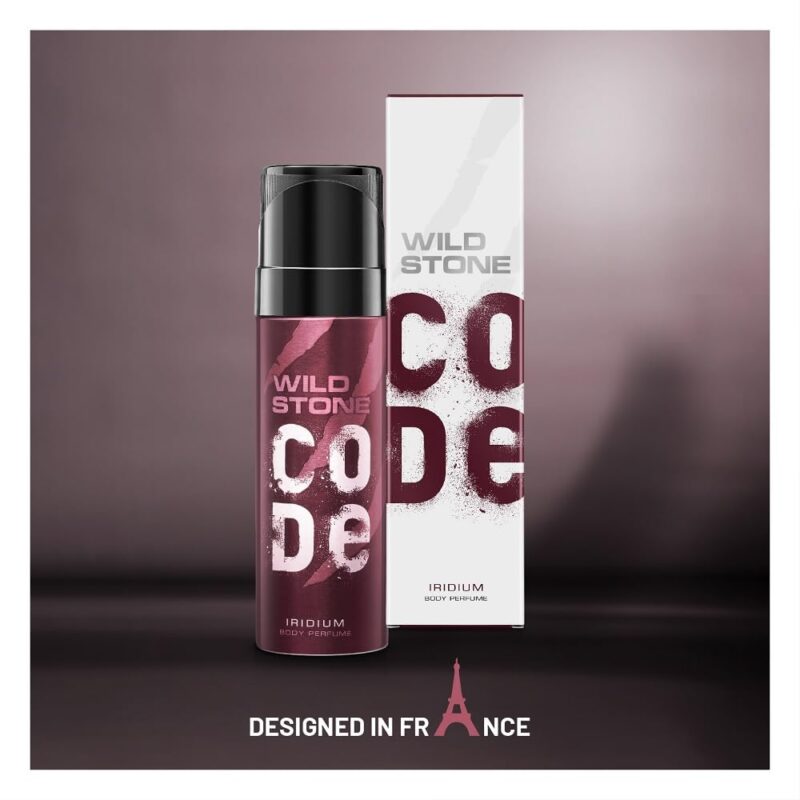 4x Wild Stone CODE Iridium Body Perfume for Men, 150ml - Pack of 4 - Image 4