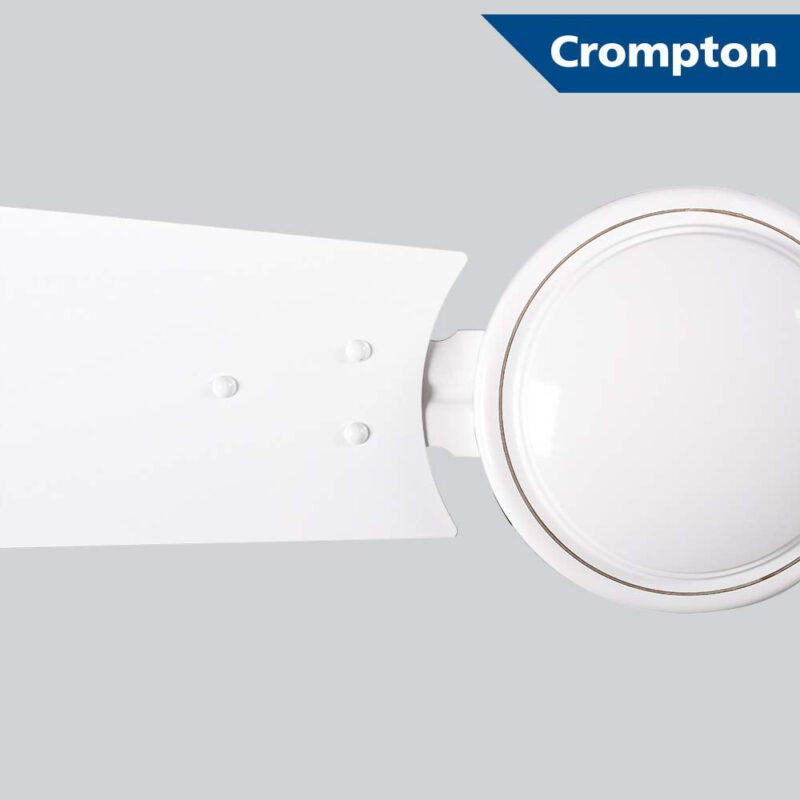 Crompton Aluminium Cool Breeze 600 mm (24 Inch) Anti Rust Small Ceiling Fan (Opal White), 4 stars - Image 5