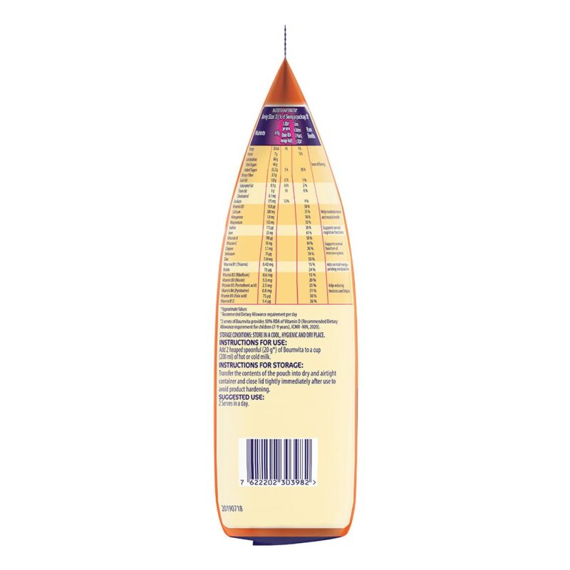Bournvita Chocolate Nutrition Drink, 1 kg Pouch - Image 6