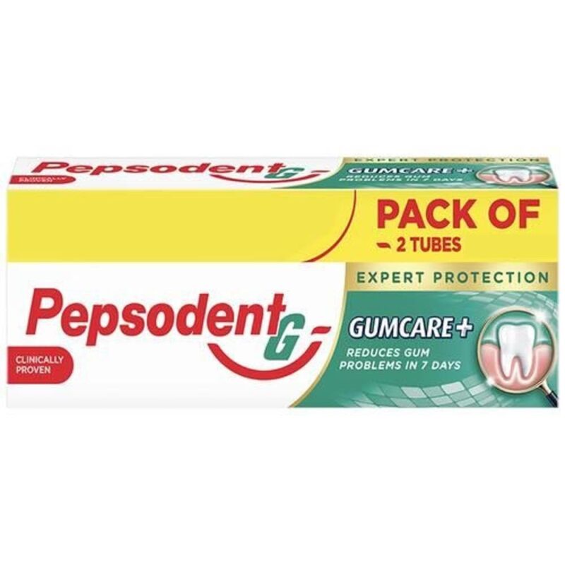 Pepso.dent G Gumcare+ Gum Care Toothpaste 130 Grams Pack of 2 (C)