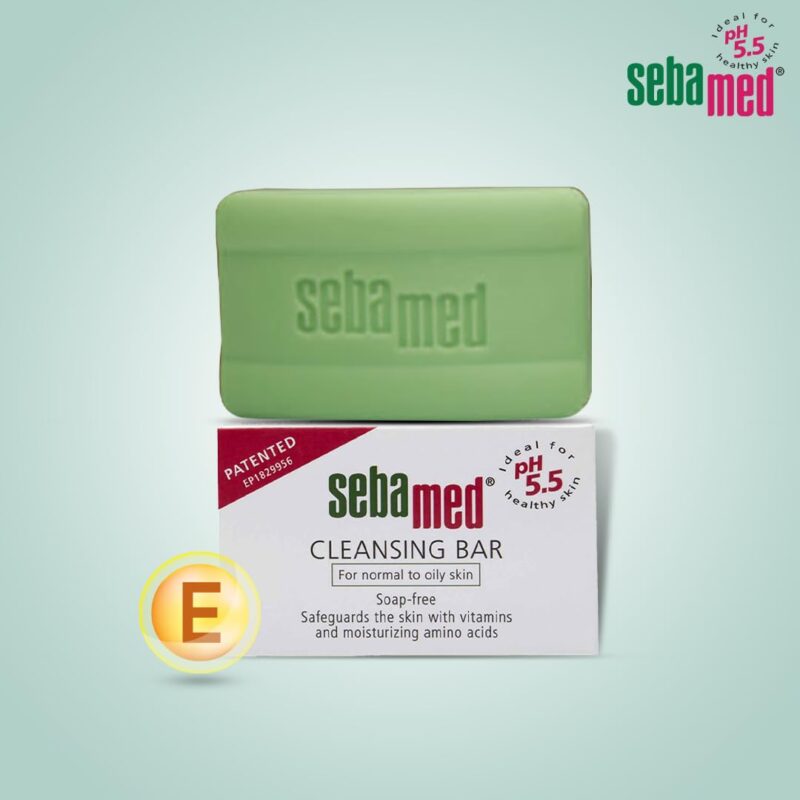 SebaMed Cleansing Bar, Ph5.5, Gentle, Non Drying, Soap Free, Moisturizing Bath, Vitamins & Amino Acids L Free From Phthalates, Dermatologically & Clinically Tested L Ideal, 100 Gm - Image 7