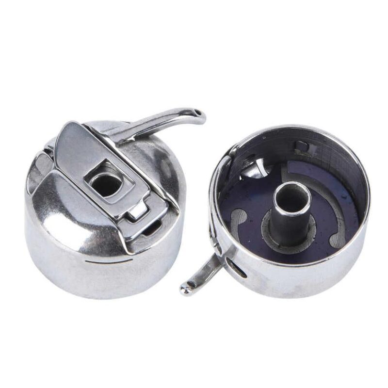 Zenith Original Bobbin Case for Singer/Usha/Brother and Other Front Loading Automatic Sewing Machines (Steel) - 3 Piece - Image 8