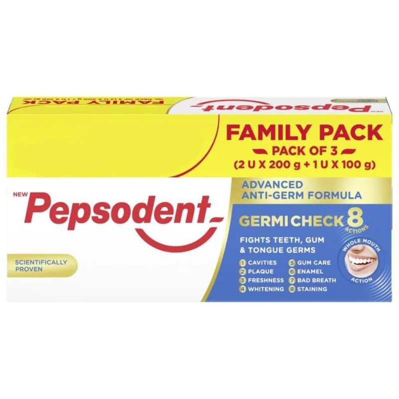 Pepsodent Germicheck Cavity Protection Toothpaste (Buy 2 200 G Get 1 100 G Free) - Image 2