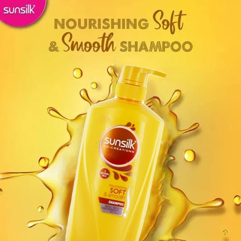 Sunsilk Nourishing Soft & Smooth Shampoo, 650 ml - Image 5