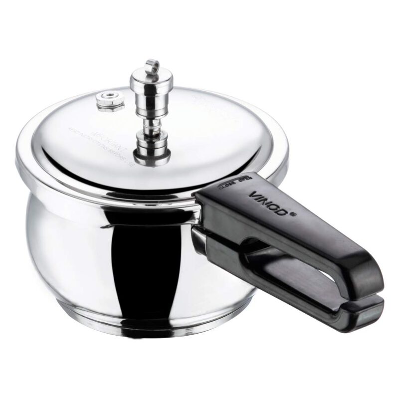 Vinod 18/8 Stainless Steel Splendid Plus Outer Lid Pressure Cooker -1.5 Ltr (Induction Friendly) - Image 5