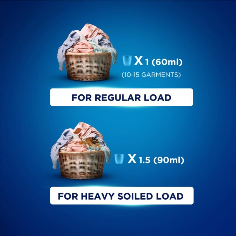 Surf Excel Matic Top Load Liquid Detergent 3.2 L Refill, Designed for Tough Stain Removal on Laundry in Washing Machines - Mega Pack (Package may differ) - Image 2