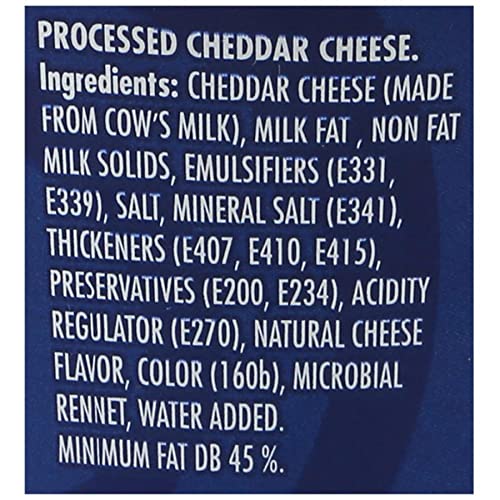 Kraft Cheddar Cheese, 4 x 190 g - Image 3