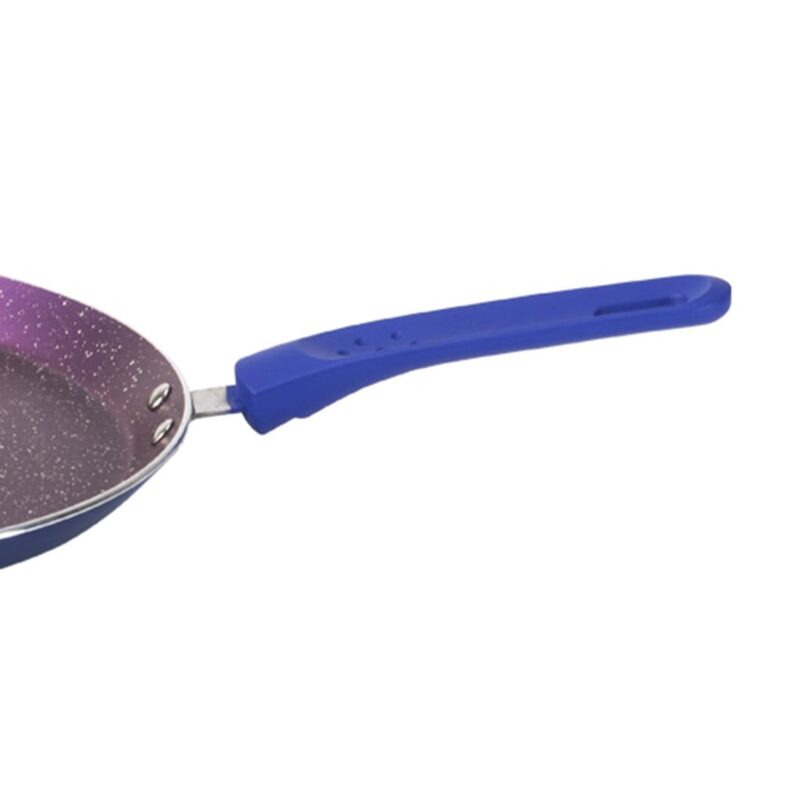 Wonderchef Renewed Blueberry Aluminium 28cm Dosa Tawa| Non-Stick | Induction Friendly Cookware | Soft Touch Handle | Pure Grade Aluminium | PFOA Free - Image 2