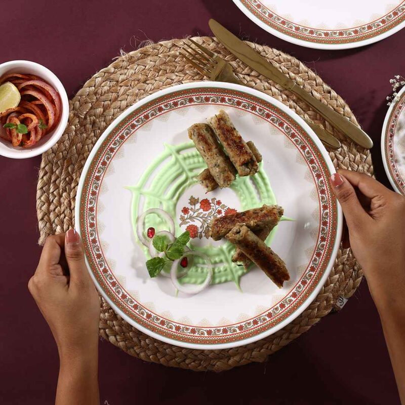Venice Dinner Plate - Royal Red (Set of 6) - Image 3