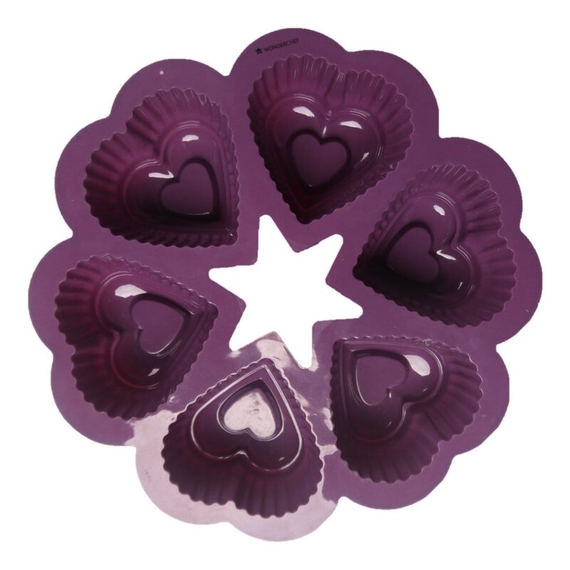 Silicon Heart shaped Chocolate Mould - Image 4