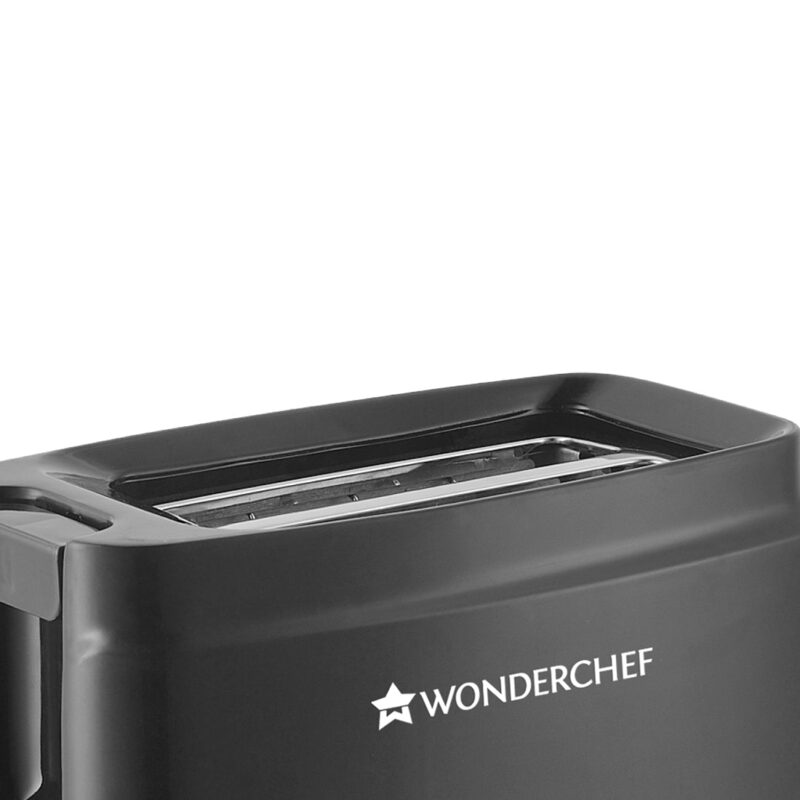 Acura Plus Pop-up Toaster for Kitchen|750 Watt| 2 Bread Slice Automatic Pop-up Electric Toaster| 7- Level Browning Controls|Wide Bread Slots| Auto Shut Off|Mid Cycle Cancel Feature| Removable Crumb Tray| Easy to Clean| Black| 2 Year Warranty - Image 3