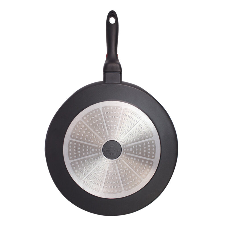 Click Space Saver 30 cm Non-stick Dosa Tawa, Induction Bottom, Foldable Handle, Aluminium, 4mm, 2 Years Warranty, Black - Image 3