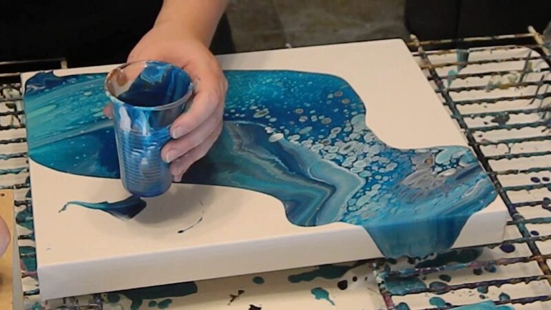BRUSTRO Professional and High Gloss Pouring Medium 500 ml