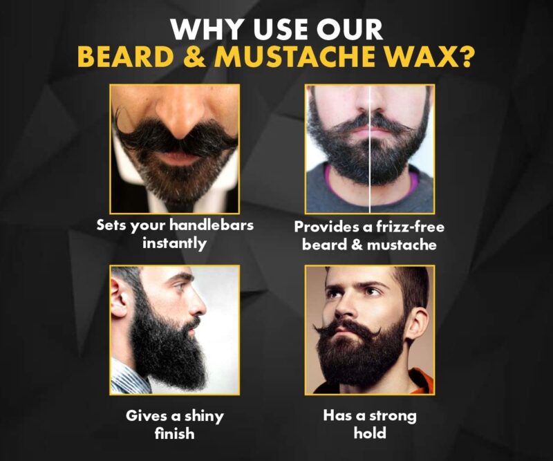 4x UrbanGabru Beard & Mustache Wax (50 gm each)  - Pack of 4 - Image 5