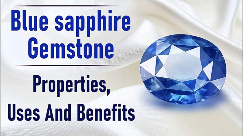 Kirti Sales GEMS 9.25 Ratti Deluxe Quality Unheated Untreated Energized Natural Blue Sapphire Stone I Neelam/Nilam Birthstone I Precious Loose Gemstone by Lab Certified - Image 6