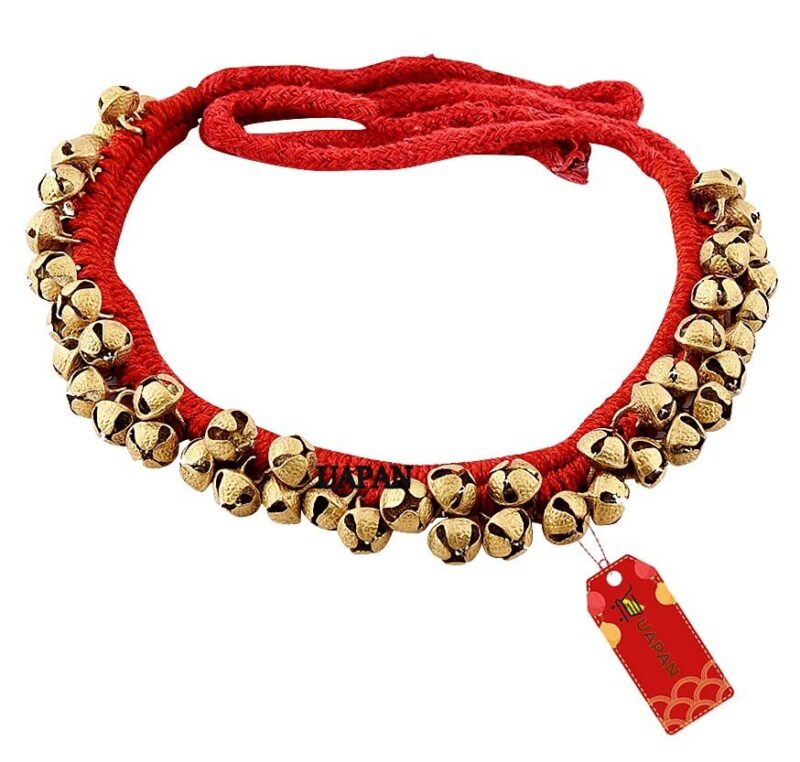 UAPAN Brass Ghungroo Bells Payal for Bharatnatayam (50+50) - Image 4