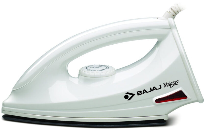 Bajaj Majesty DX 1000W Mixer Grinder and Dry Iron - White - Image 2