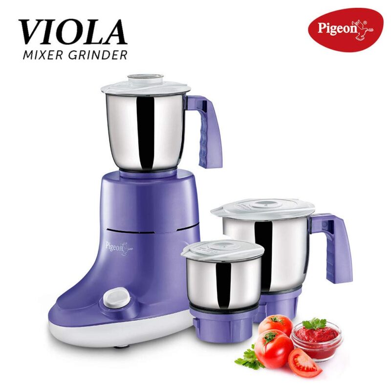 Pigeon by Stovekraft Viola 550-Watt Mixer Grinder - Image 9