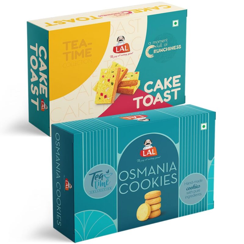 Cake Toast 300g & Osmania Biscuit 400g - Image 2