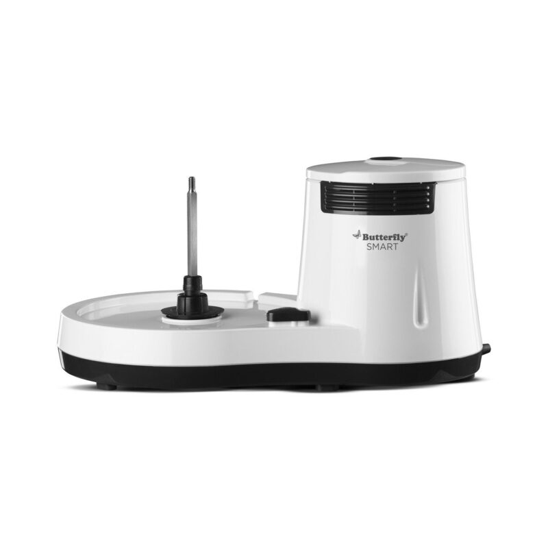 Butterfly Smart 2 Litres Table-Top Wet Grinder|150 Watts|Shockproof ABS Body| Coconut Scrapper Attachment|2 stones with 4-Way Grinding| Stainless Steel Drum | 2 Years Manufacturer's Warranty | White - Image 7