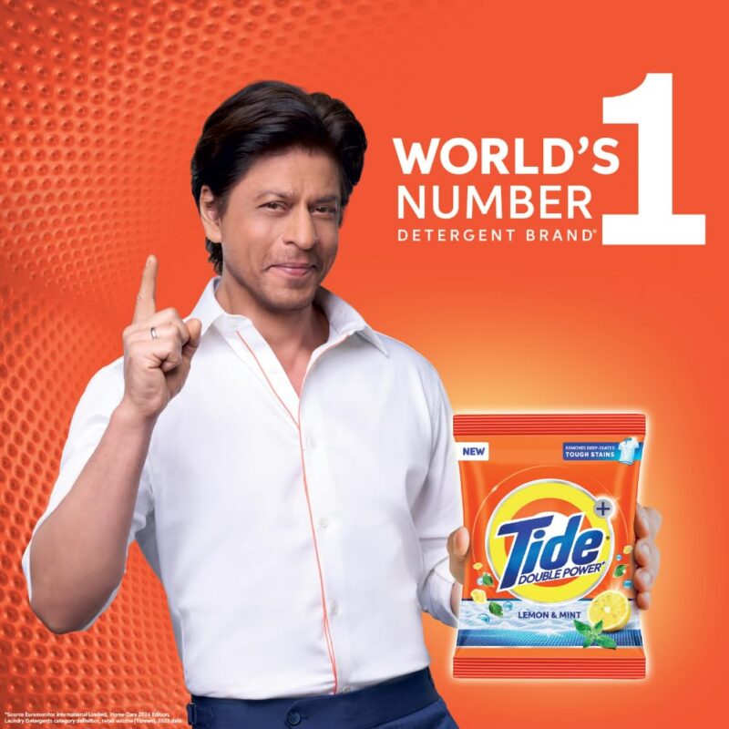 Tide Plus Double Power Detergent Washing Powder Lemon & Mint 2kg - Image 5