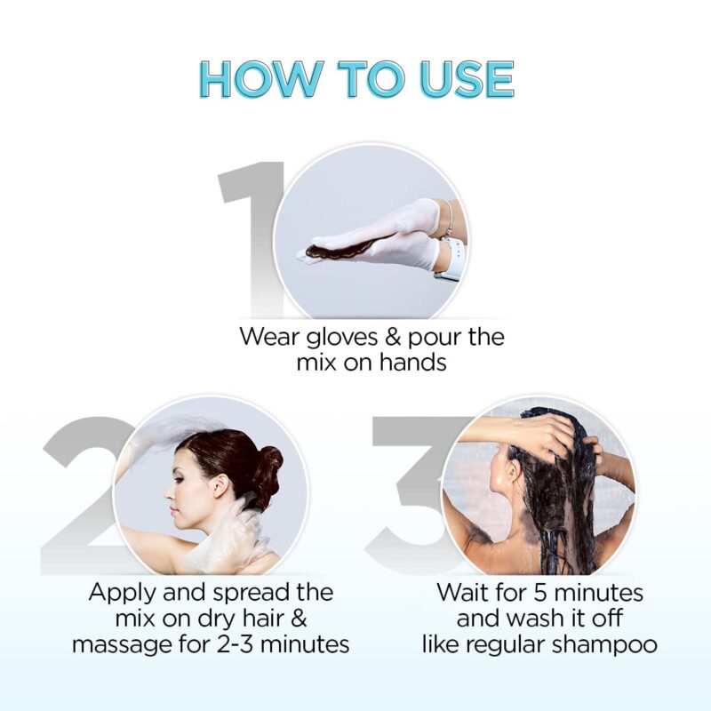 BBLUNT Chocolate Dark Brown 5 Minute Shampoo Hair Colour for 100% Grey Coverage - 20ml X 5 - Image 4