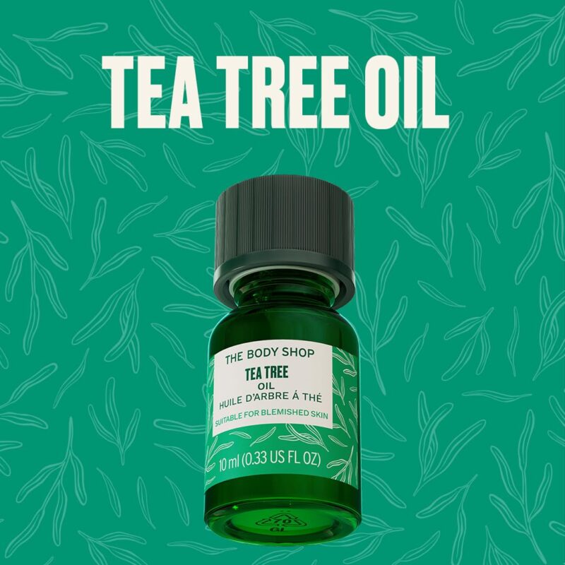 The Body Shop Vegan Tea Tree Oil, 10 ML - For Oily, Blemished Skin| Purifying| Vegan - Image 6