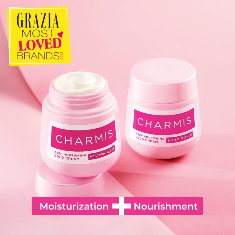 4x Charmis Deep Nourishing Cold Cream, Face Cream With Vitamin C, A and E, 200ml each - Pack of 4 - Image 7