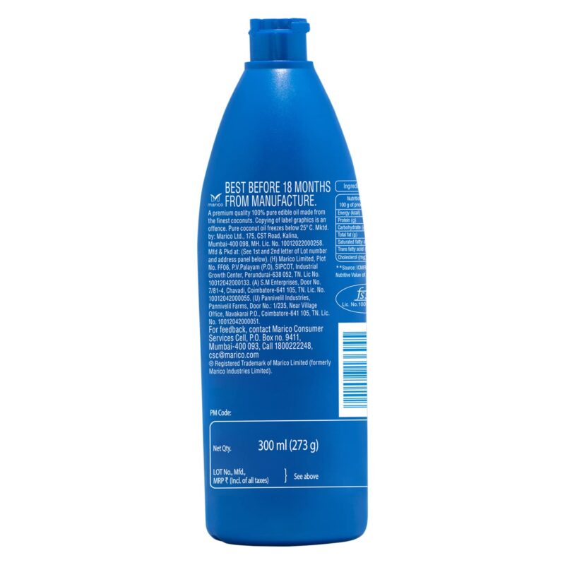 Parachute Coconut Oil 300 ml - Bottle - Image 2