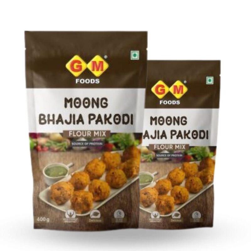 GM Food Moong Bhajia 400g (Pack of 2 pcs)