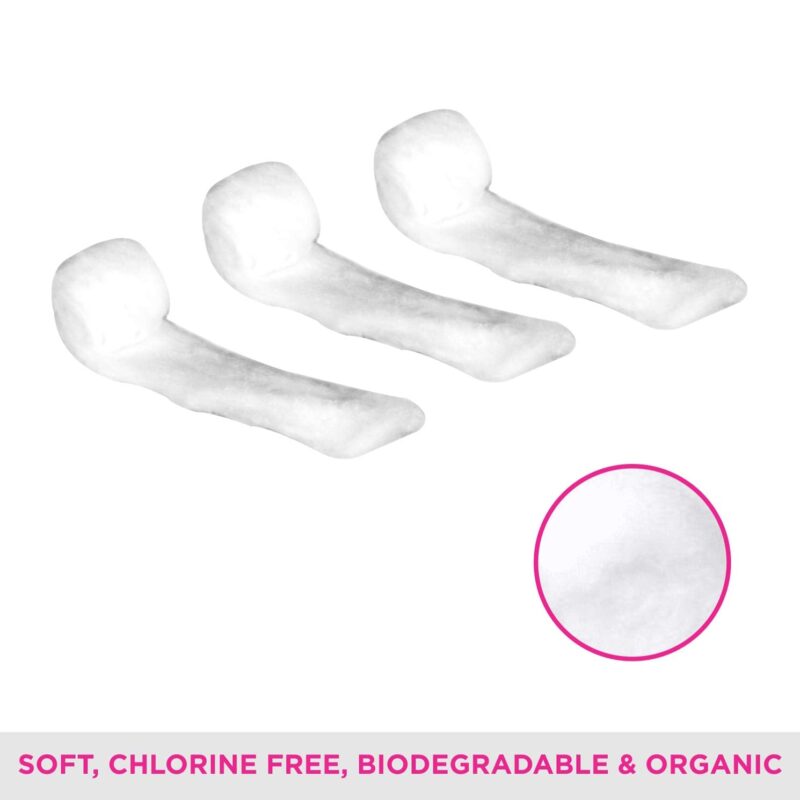VEGA Cotton Ball for Eye, Face Makeup and Nail Paint Remover (Pack Of 50) - Image 4
