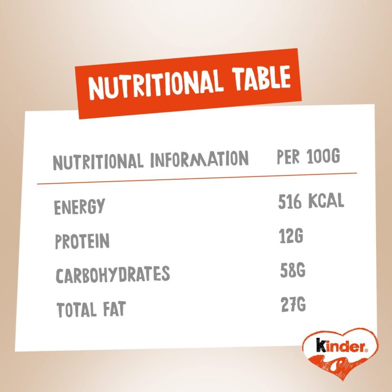 Kinder Cards Family Pack Two Layers Of Crispy Specialty With Cocoa And Milky Creams Filling10 Pieces 256g - Image 6