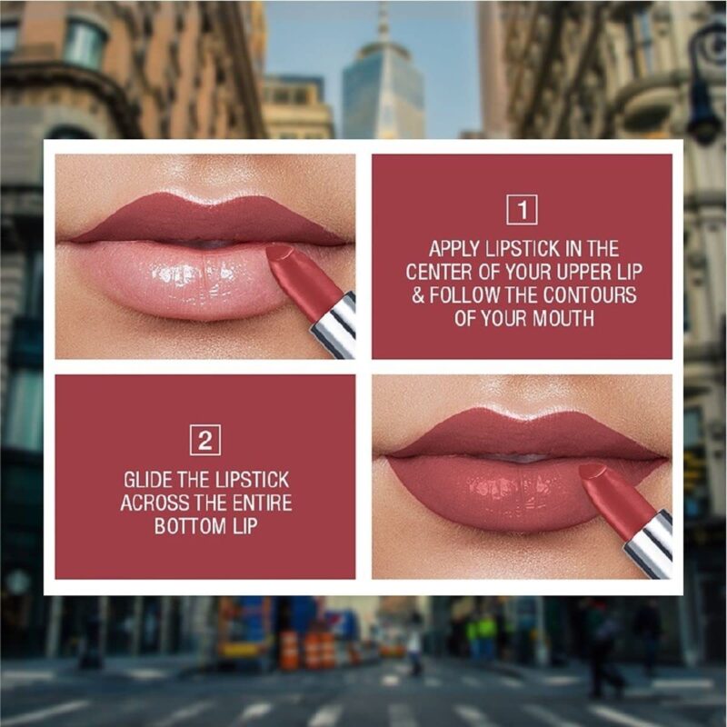Maybelline New York Matte Lipstick, Intense Colour, Keeps Lips Moisturised, 657 Nude Nuance, Color Sensational Creamy Matte Lipstick, 3.9g - Image 2