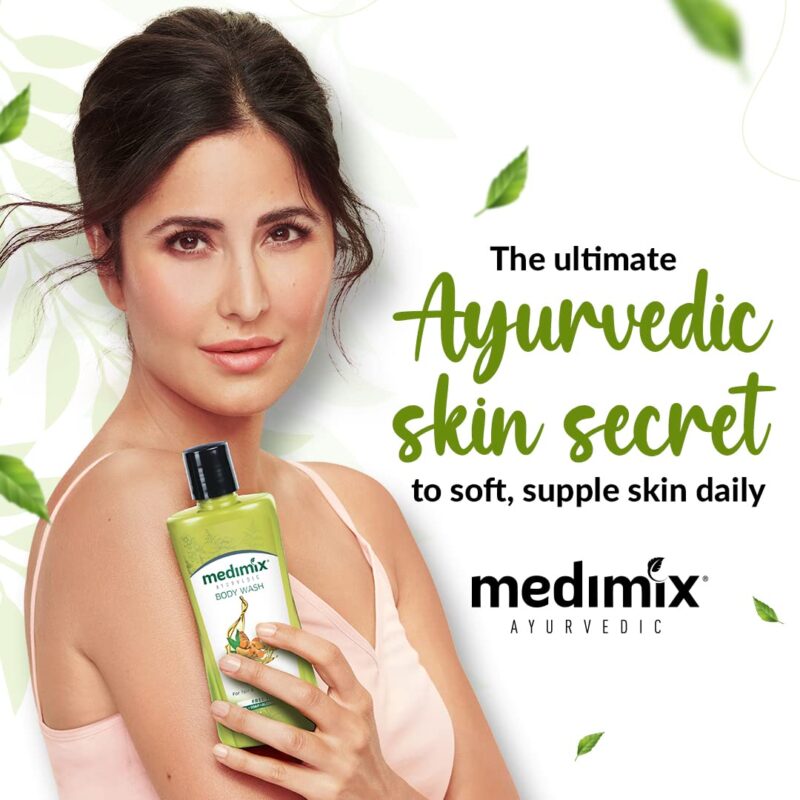 Medimix Ayurvedic Body wash, Turmeric & Argan Oil For Radiant, Blemish-Free, & nourished skin 250ml | Vitamin E infused Shower Gel | Herbal | Paraben-free & Sulphate-free - Image 8