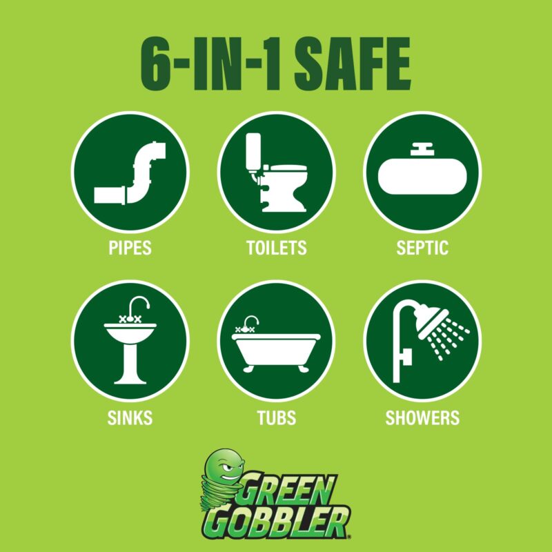 Green Gobbler BIO-Flow Drain Strips - 12 PAC (Drain Cleaner & Deodorizer) - Image 4