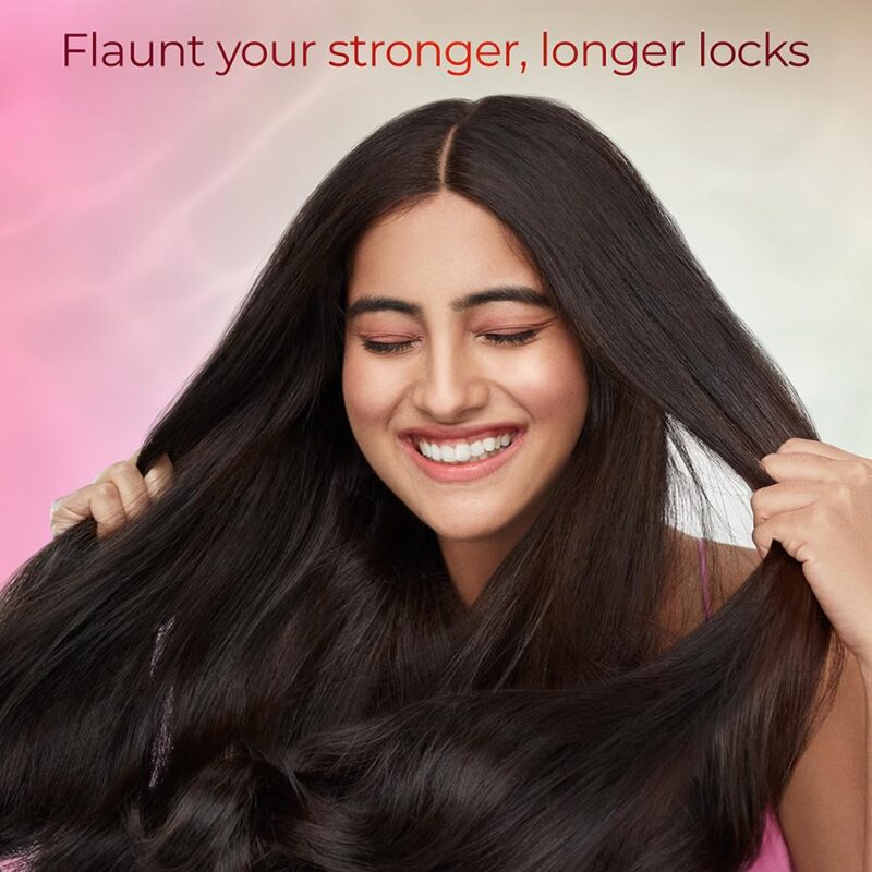 Sunsilk Onion & Jojoba Oil Hairfall Resist Oil Blends Shampoo | with No Added Parabens | (370 ml) - Image 3