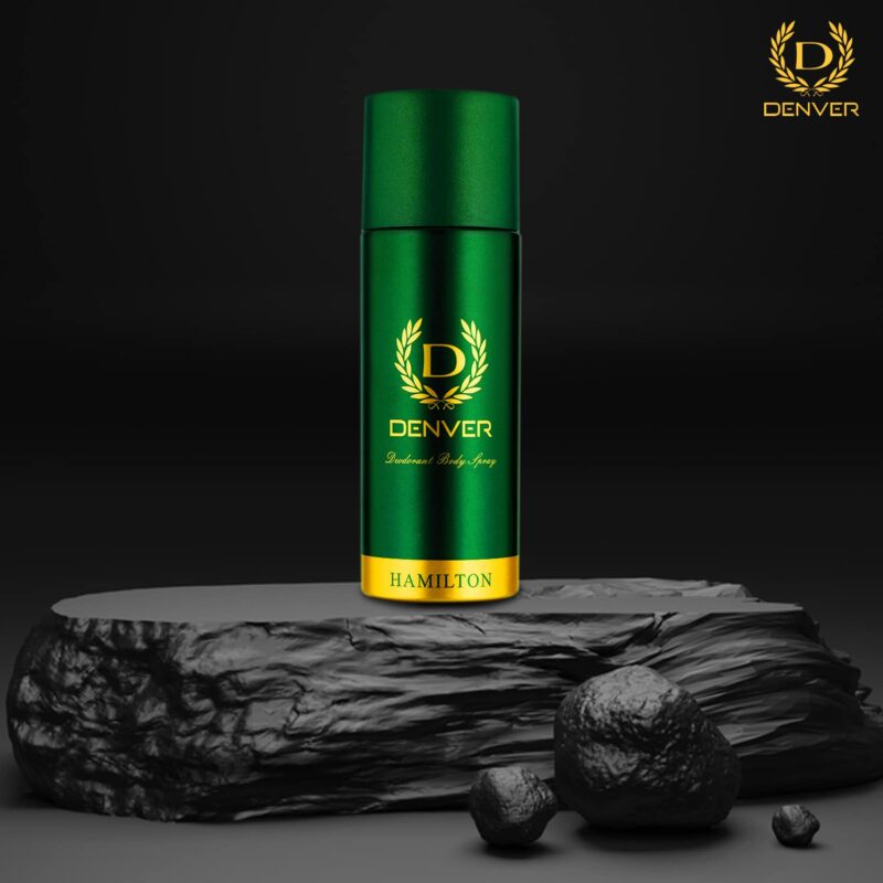 DENVER Hamilton Perfume - 100ML & Hamilton Deo - 200ML (Combo Pack of 2) | Long Lasting Fragrance For Men - Image 9